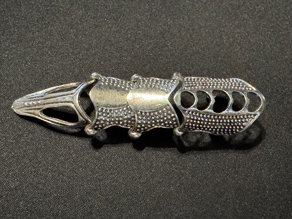 Vintage Punk Style Articulated Full Finger Bendable Ring